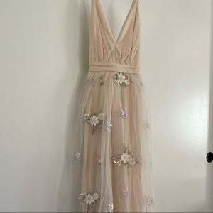 Embroidered Maxi Dress